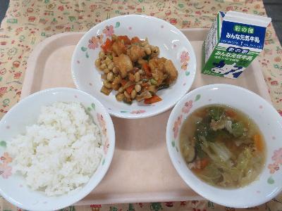 12月9日の給食